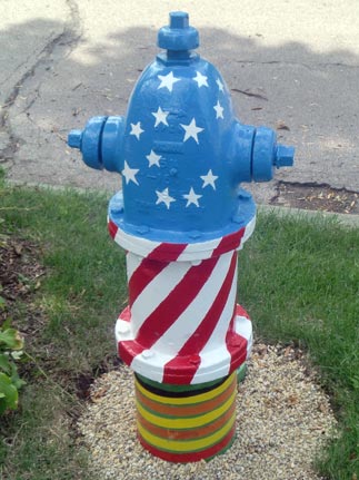 American Flag - Oak and Myrtle (2)